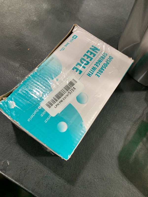 Photo 1 of 50 Pack 3ml Luer Lock with 18 Gauge 1.5 Inch for Scientific Labs Measuring and Dispensing, Individually Sealed Wrapped
