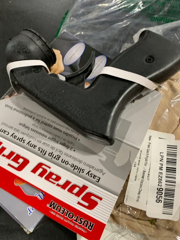Photo 1 of Rust-Oleum 243546 Standard Spray Grip , Black