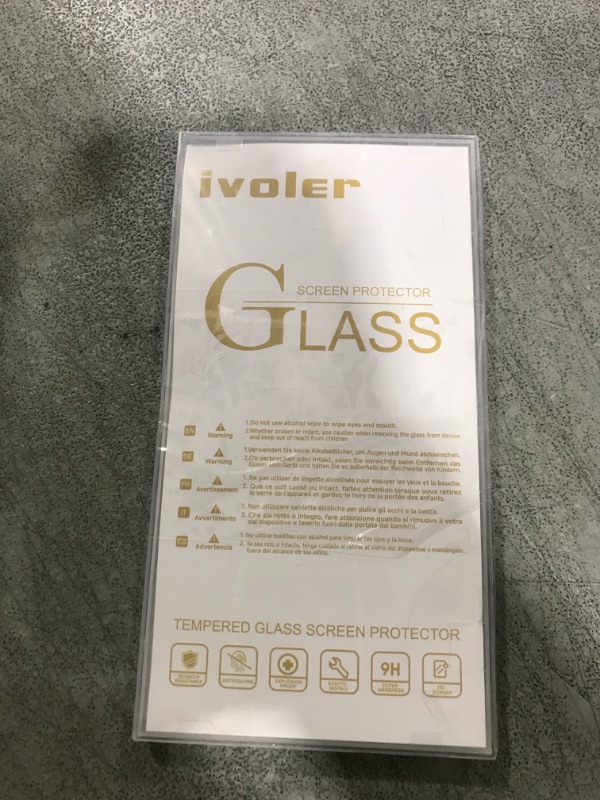Photo 1 of [4 Pack]iVoler Camera Lens Protector Designed for iPhone 13 Pro Max 6.7”/13 Pro 6.1” Screen Protector Tempered Glass[Case Friendly][New version],Scratch-Resistant,Easy Installation,Clear+Black Circle