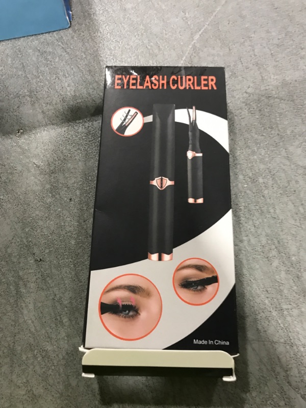 Photo 1 of Heated Eyelash Curler, 2-in-1 Clip-Type Design, 3 Temperature Modes, USB Rechargeable, Light Pink