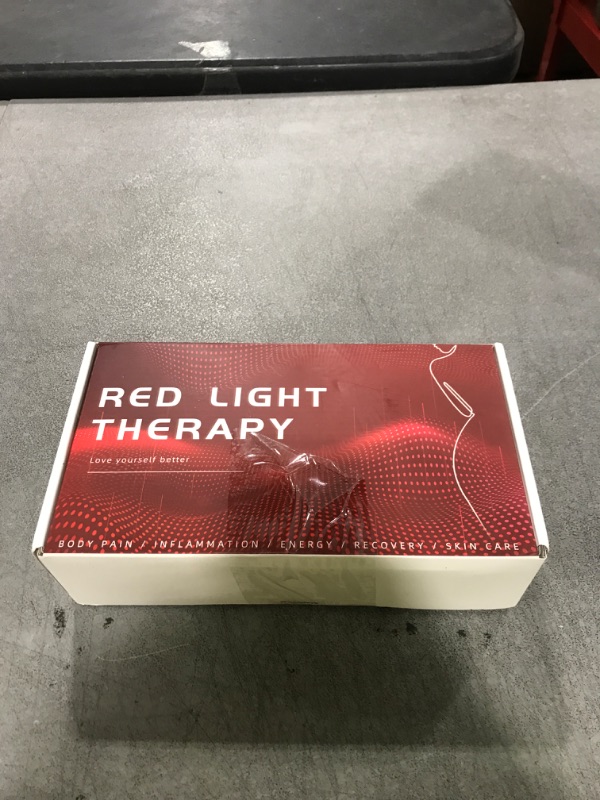Photo 1 of Red Light Therapy Infrared Light Therapy Pad for Body Pain NIR Deep Therapy for Back Knee Hands Feet Relief Portable 660nm 850nm Home Heating Light Therapy Wrap Belt Gift for Women Men