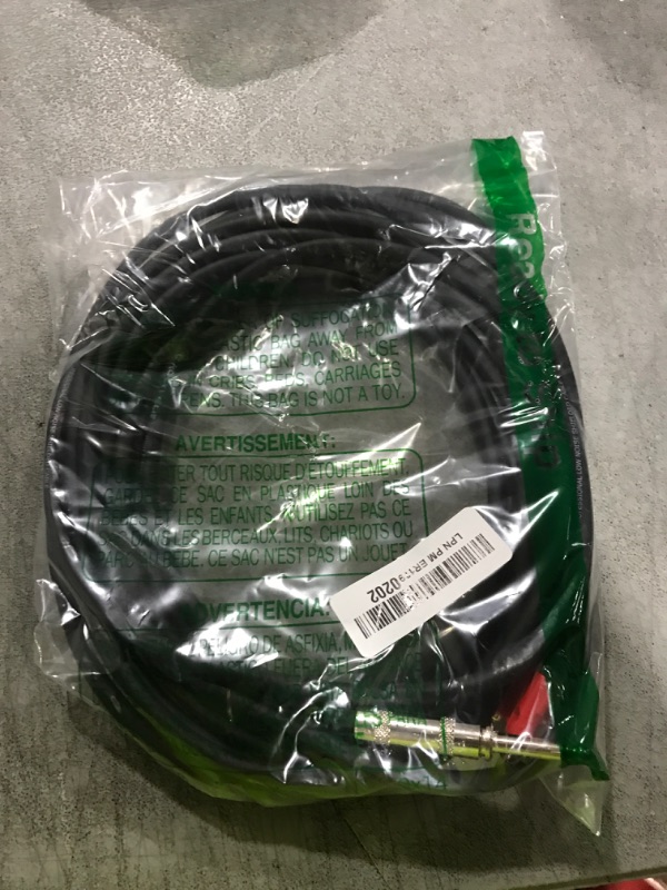 Photo 1 of Rockville RCXBN20 20ft 1/4" TS to Banana Speaker Cable, 16 Gauge, 100% Copper, Durable, Clear Audio, Flexible, for Home and Pro Use