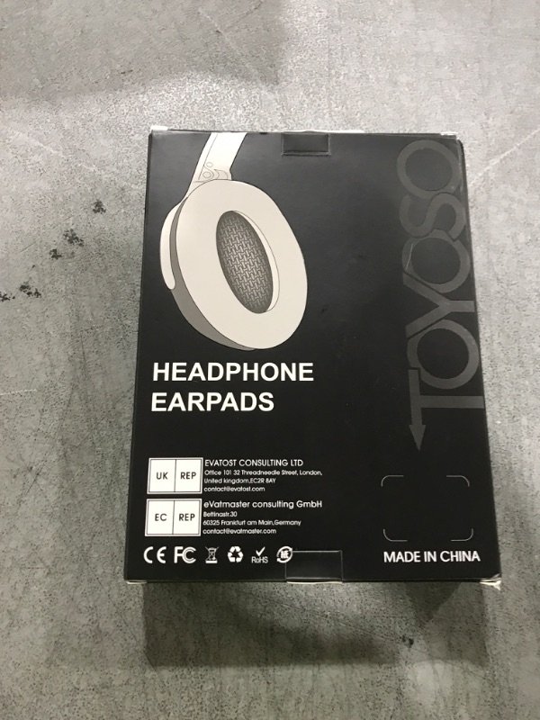 Photo 1 of Toyoso Replacement Ear Pads for Beats Studio 2/3 Wired/Wireless Headphones, Ear Pads for B0501 / B0500, Beat Studio Earpads with Noise Cancelling Foam, Soft Protein Leather (White)
