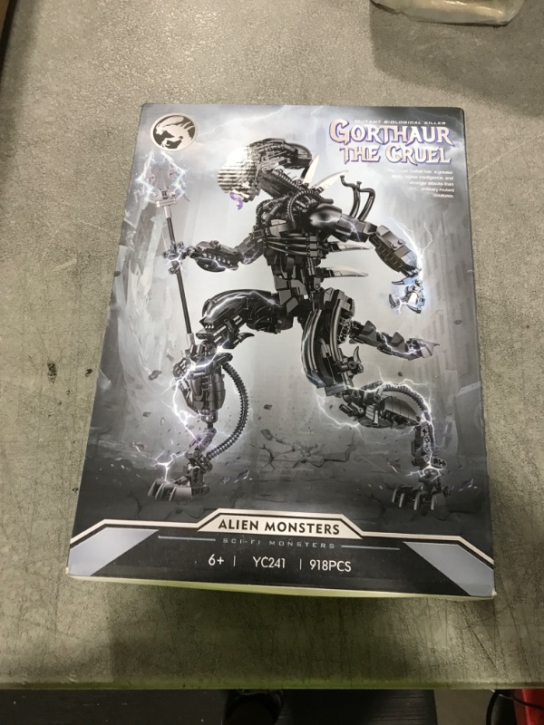 Photo 1 of Xenomorph Action Figure Building Sets - Compatible with Lego for Adults Men, Gifts for Boys Aged 8-14 and Enthusiastic Alien Fans