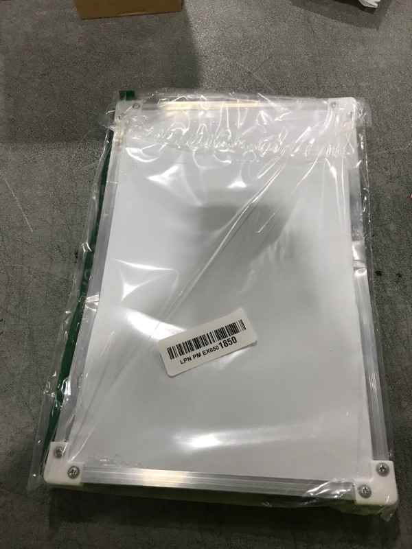 Photo 1 of Small Dry Erase Whiteboard 8.5" x 11", Double Sided Aluminum Frame Magnetic White Board, Handheld Whiteboard with Marker and Magnets, Mini White Board for School, Home, Office