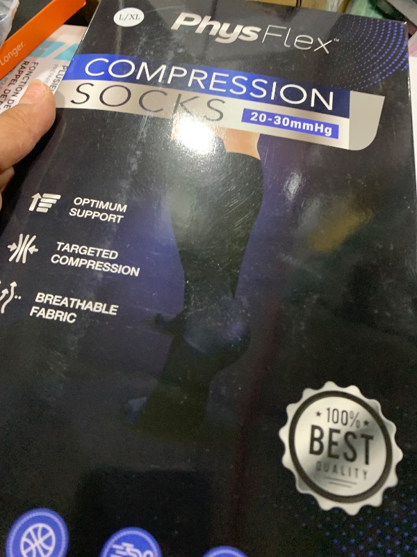 Photo 1 of Compression Socks for Women & Men (20-30 mmHg) Support for Travel, Nurses, Pregnancy, Shin Splints, Sports and Everyday Wear
