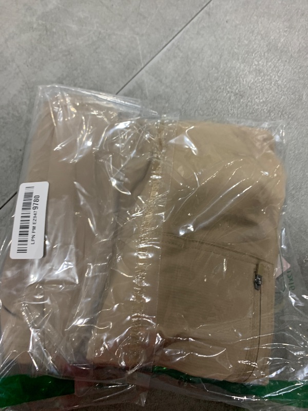 Photo 1 of Men's Hiking Pants Convertible Zip Off Lightweight Waterproof Quick Dry Outdoor Fishing Travel Safari Camping Khaki 32