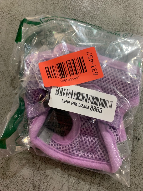 Photo 1 of EcoBark Dog Harness - Teacup Dog XXXS Small Dogs - Step in Mesh No Pull Mini Body Vest Halter - Puppy Harness - Toy Breed Harness Vest Under 5 pounds lbs (XXXS, Lavender)