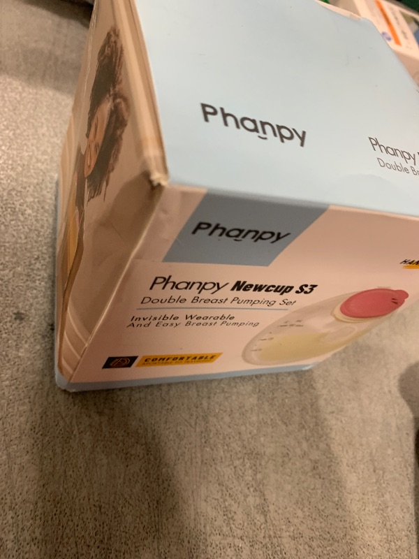 Photo 1 of Phanpy Wearable Breast Pump Milk Collector Cup S2, Original Phanpy Breast Pump Replacement Accessories, 24 mm Flange and 20mm Insert Included, 12 oz / 360 ml, 2 Piece