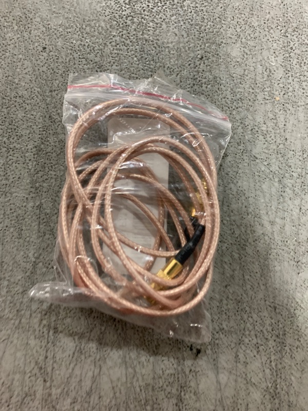 Photo 1 of Aoje-Link RF Coaxial Cable SMB Female to SMB Female RG316 Coax Cable Jumper for DIY Radio, 3G/4G/5G/LTE/Antenna, Audio and Video Signal Transmission, 1.5M 1Pcs