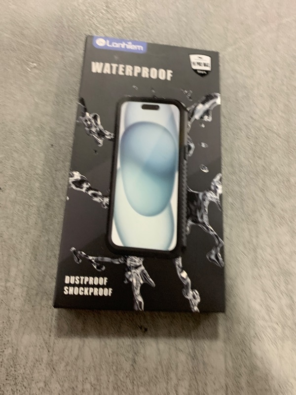 Photo 1 of Lanhiem Magnetic for iPhone 16 Pro Max Case, IP68 Waterproof Dustproof Case, [Compatible with Magsafe] [Built-in Screen Protector] Full Body Heavy Duty Rugged Phone Cover 6.9 inch, Blue/Clear