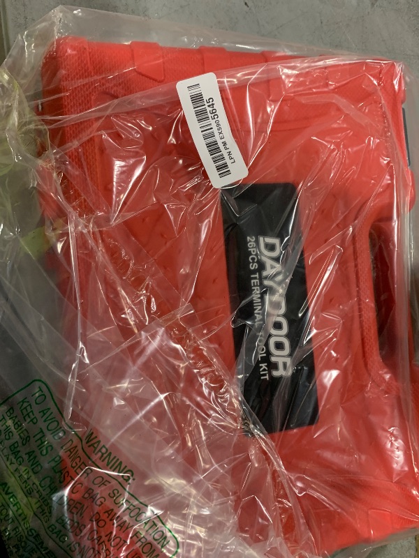 Photo 1 of DAYDOOR Terminal Removal Tool Kit, 26 Pcs Depinning Tool Pin Removal Tool Kit, Connector Pin Removal Tool, Pin Extractor Tool Kit for Automotive Car Universal Vehicle Wire Harness?Red?