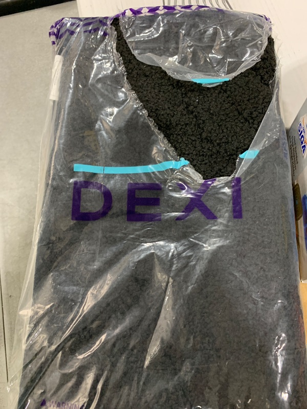 Photo 1 of DEXI Bathroom Rugs 17x30, Extra Soft Absorbent Bath Mat, Non Slip Bathmat for Bathroom Floor, Machine Washable Rugs for Shower Floor, Black