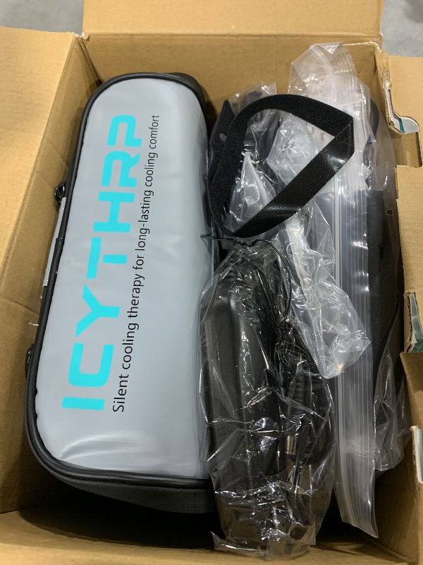 Photo 1 of ICYTHRP Cold Therapy Machine with Programmable Timer, Portable Ice Machine for Knee After Surgery, Knee Replacement Recovery System for Pain Relief w/Compression Pad for Shoulder, Hip and Ankle