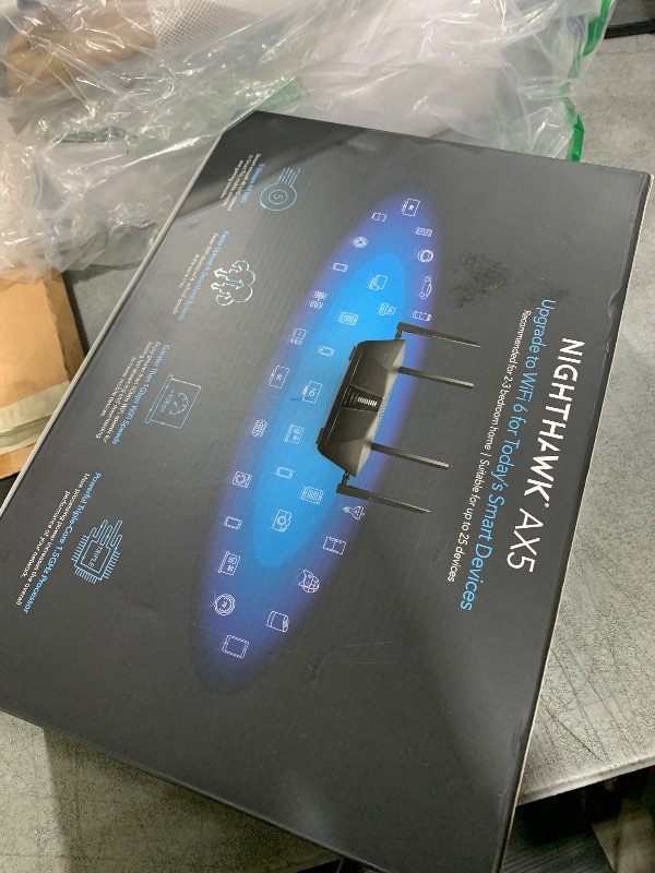 Photo 1 of Netgear Nighthawk 5-Stream AX3600 Dual-Band WiFi 6 Router (up to 3.45Gbps) - RAX41