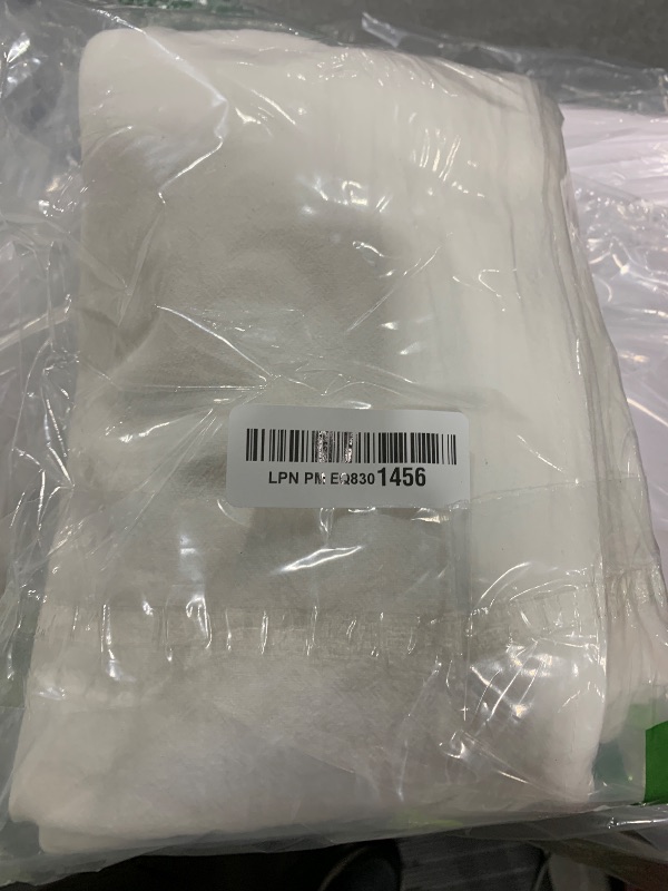 Photo 1 of BUYSK Off White Tablecloth, 100% Cotton Fabric Table Cloth for Festival Picnic Wedding Party and DIY Dye Project, Machine Washable(55 x 78 inch)