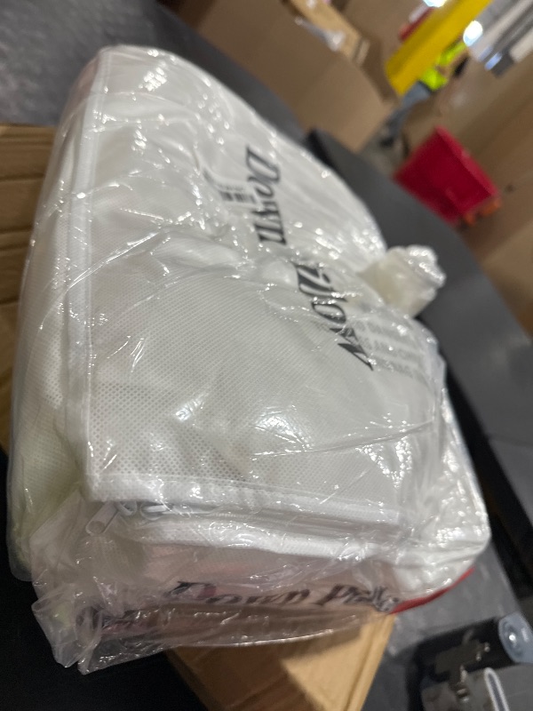Photo 1 of Canadian White Goose Down Pillows King Size Set of 1, 1050+ Fill Power Side Sleeper Pillow for Sleeping Neck Pain Relief,100% Cotton Shell 600 Thread Count Hotel Quality Pillows?White,20" x 36"?