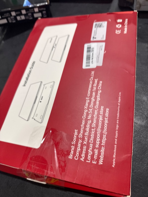 Photo 1 of Soonjet Compatible for MacBook Air 15 inch Case M4 2025 2024 2023 M3 M2 [100% Match Official Color] [Ultra Thin Armor] Protective Hard Shell Matte Cover for Laptop A3241 A3114 A2941 - Midnight Clear