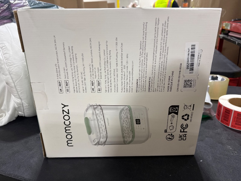 Photo 1 of Momcozy Bottle Sterilizer and Dryer, 8-in-1 Electric Steam Baby Bottle Sterilizer for Baby Bottles, Baby stuffs & Breast Pump Accessories