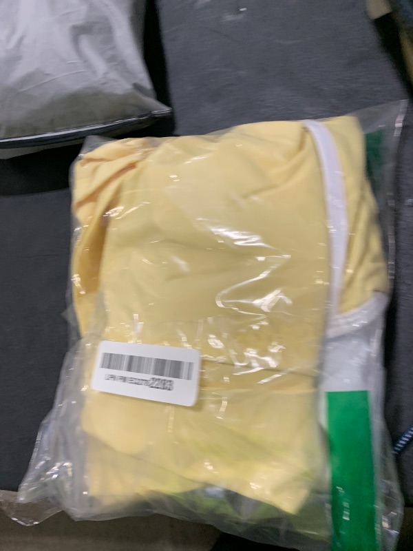 Photo 1 of ATTRACO Women Tennis Dress Tennis Outfits with Built in Shorts Sweetheart Neck Golf Dress S Yellow