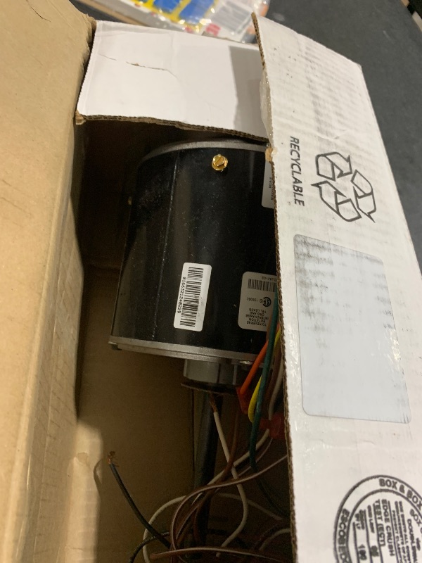 Photo 1 of GF2054 Blower Motor 1/2 HP 115 Volt 60Hz 1725RPM 48 Frame Compatible with AO Smith, Packard 45012, Emerson 8200, GE BF-4708, Universal 811, BALDOR RSP3451A, Dayton 4UE85, Belt Drive ODP Leungoo
