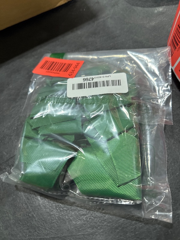 Photo 1 of Hunter Green Bows for Girls,6PCS Hand-made Grosgrain Ribbon Hair Bows Alligator Clips Hair Accessories for Little Teen Toddler Girls Kids (Hunter Green)