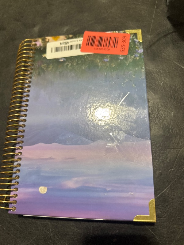 Photo 1 of bloom daily planners HARDCOVER 2025-2026 Academic Year Day Planner (July 2025 - July 2026) - A5 Task Goal Organizer - Monthly & Weekly Inspirational Agenda Book - 5.5" x 8.25" - Mystical Mountains