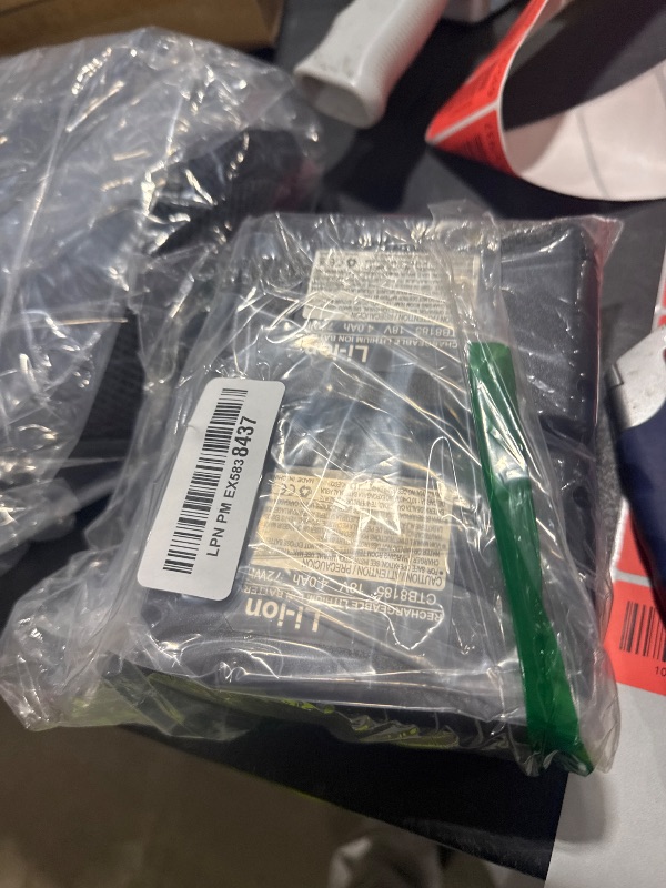 Photo 1 of 2X 4.0Ah Battery CTB8185 18V 4Ah 4000mAh Replace for Snap on CTB8185 CTB7185 CTB8187 CT8850 CT7850 CDR7850H CTL7850 CT8815 CT8850 CT8850 CT9075 CT9100 CT9010 Power Tool Battery