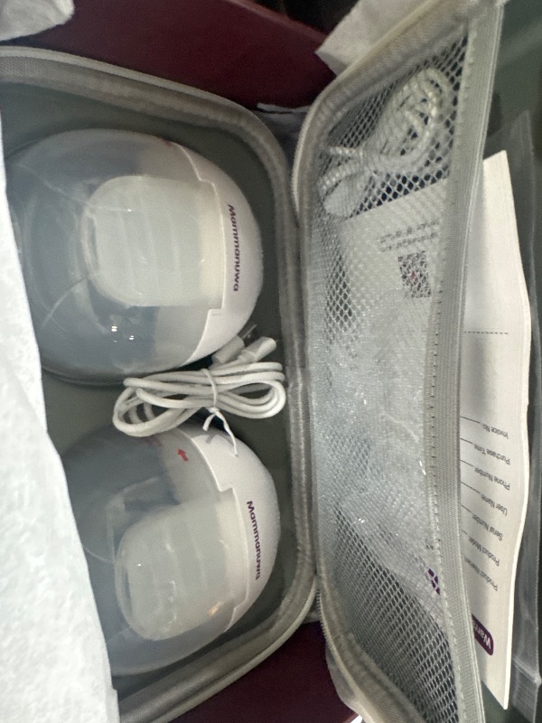 Photo 1 of Mammanuwa Electric Breast Pump - Lightweight, Portable, & Hands-Free with Baby Mouth Technology - BPA-Free, 4 Modes, 9 Levels - Elevate Your Breastfeeding Style with Mammanuwa S32
