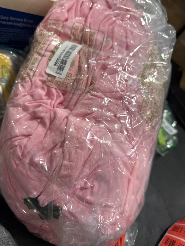 Photo 1 of 2 Pack Pink High Top Cocktail Tablecloth Stretch Cocktail Table Cloth with Skirt Fitted 32 inch Round Spandex Table Cloths for Party Wedding Banquet Birthday