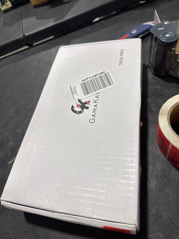 Photo 1 of GK GAMAKAY TK75PRO 75% Aluminum Alloy Mechanical Keyboard Kit with Knob Control, Gasket-Mounted 81 Keys Hot Swap Tri-Mode Bluetooth/Type-C/2.4G RGB Customized Keyboard DIY Base Kit (TK75PRO, White)