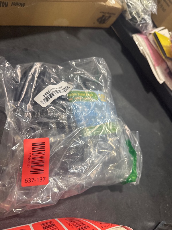 Photo 1 of 100 Portable Toilet Bags - Camping Toilet Bags, Biodegradable Porta Potty Bag for Portable Toilet, 8 Gallon Toilet Waste Bags for 5 Gallon Bucket Toilet, Thickened Camping Potty Liners