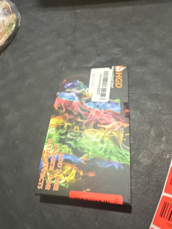 Photo 1 of HGD (6 Pack) Magic Campfire Fire Color Changing Packets for Fire Pit, Indoor/Outdoor Fireplace, Bonfire - Rainbow Magical Flame, Camping Accessory, Compatible with Wood