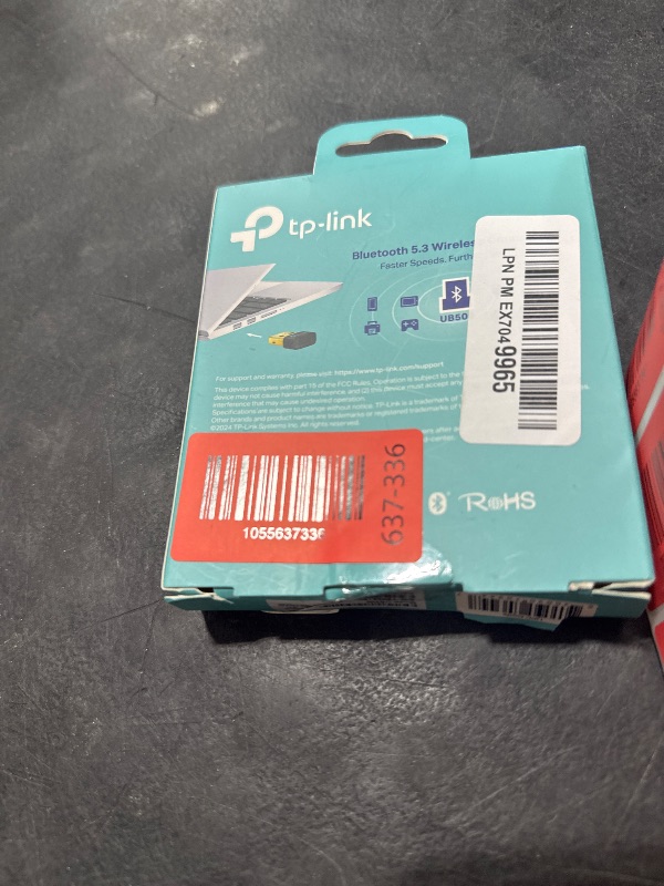 Photo 1 of TP-Link USB Bluetooth Adapter for PC - Bluetooth 5.3 Dongle Receiver, Plug and Play, Nano Design, EDR & BLE, Supports Windows 11/10/8.1/7 for Desktop, Laptop, PS5/PS4/Xbox Controller (UB500)