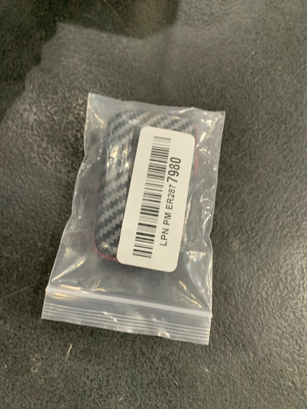 Photo 1 of TANGSEN Smart Key Fob Case Compatible withLEXUS ES 350 GS F 350 450H IS 200 250 300 350 LX 570 NX 200T 300H RC F 200T 300 350 RX 350 450H 3 & 4 Button Keyless Entry Remote Carbon Fiber Red Cover
