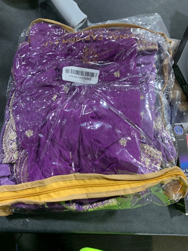 Photo 1 of stylishfashion Ready to Wear Shalwar Kameez Sharara Suits Indian Pakistani Wedding Wear Dresses (US, Numeric, 44, Regular, Regular, Lavender)