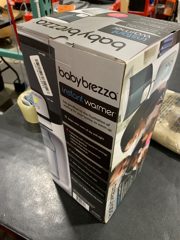 Photo 1 of Baby Brezza Instant Baby Bottle Warmer Advanced - Fast Water Warmer Instantly Dispenses 24/7 in 3 Temperatures with Nightlight