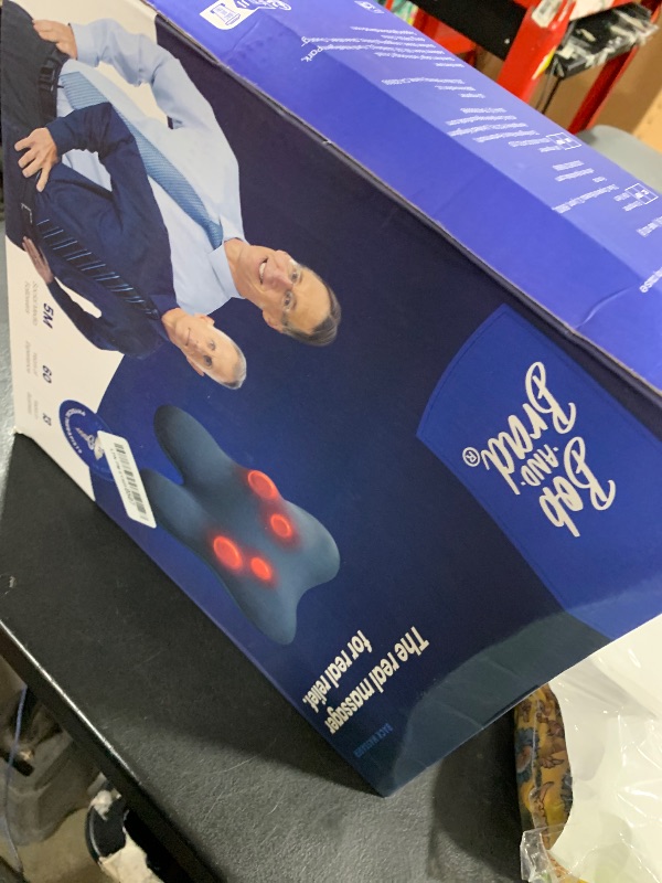 Photo 1 of BOB AND BRAD Back Massager with Heat FSA Eligible/HSA Eligible, EZBack Corded Neck Massager for Pain Relief Deep Tissue, Shiatsu Back and Neck Massage Pillow, Full Body Use, Ideal Gifts for Women Men