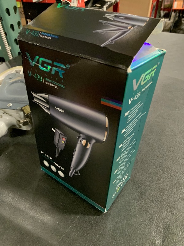 Photo 1 of VGR Dual Voltage(100~250V) Travel Hair Dryer