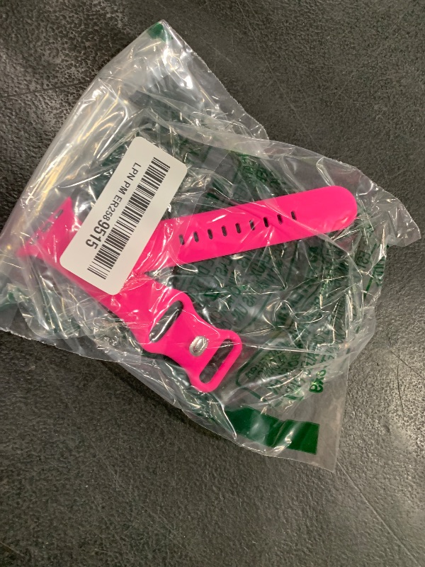 Photo 1 of CREFORT Sport Bands Compatible with Apple Watch 38mm 40mm 41mm 42mm 44mm 45mm 46mm 49mm for Women Men, Soft Silicone Accessory Strap Wristband for iWatch Series 10 9 8 7 6 5 4 3 2 1 SE Ultra Hot Pink