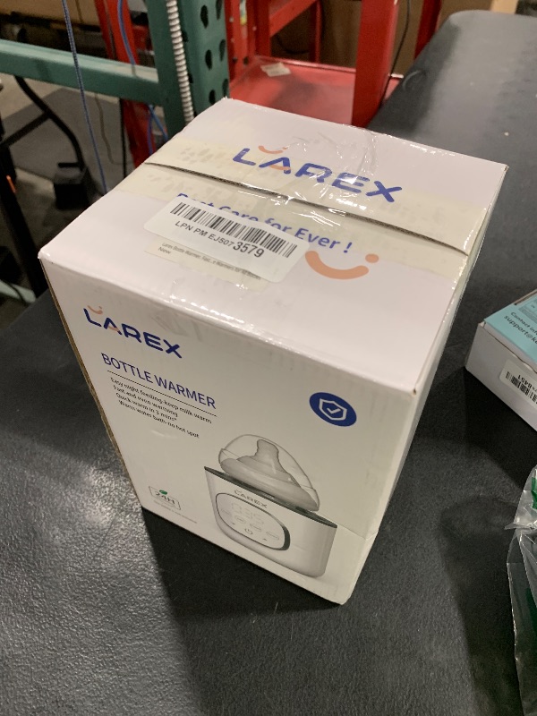 Photo 1 of LAREX Bottle Warmer, Fast Baby Bottle Warmer for Breastmilk and Formula, with Timer and Accurate Temp Control, 8 in 1 Baby Milk Warmer BPA Free with Digital Display, Bottle Warmers for All Bottles