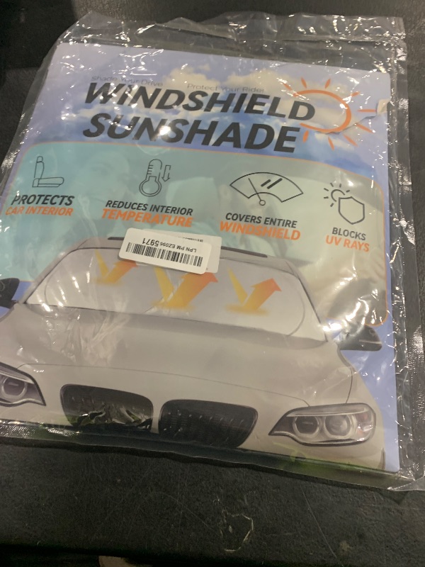 Photo 1 of INSAUTO Foldable Windshield Sun Shade for BMW X5 2019-2025, Heat & UV Protection Car Sunshade with Storage Bag, Keep Interior Cool & Easy Installation