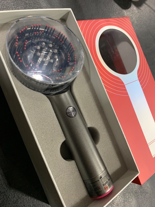Photo 1 of Breo Scalp3 Scalp Massaging Brush, Shiatsu Hair & Scalp Massager with IPX7 Waterproof, Cordless & Portable, Electric for Head, Home Relaxation