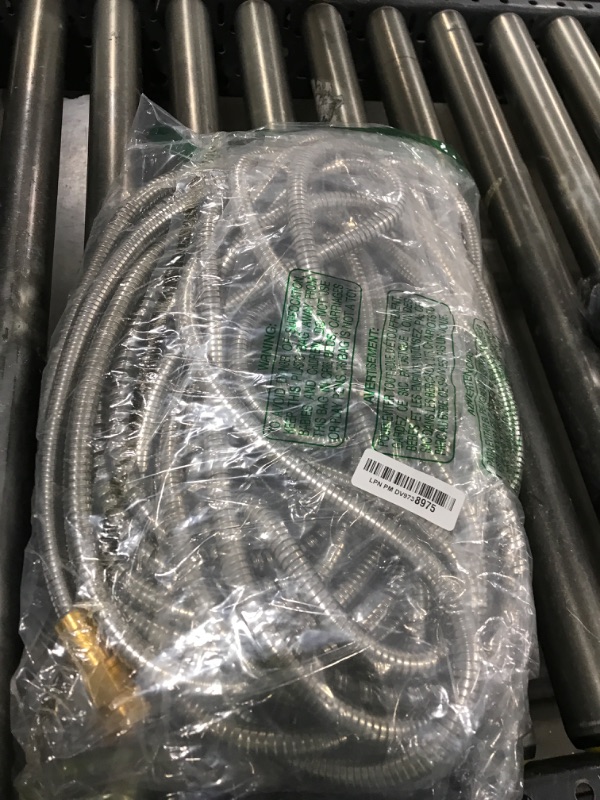 Photo 1 of Rosy Earth Expandable Metal Garden Hose 50 FT - 304 Stainless Steel Water Hose 50 FT - Lightweight non Kinking Flexible Garden Hose, no Bite