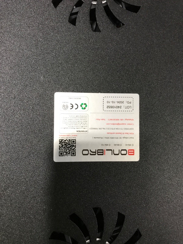 Photo 1 of BONLIBRO Red Light Therapy Panel, Clinical Grade Dual Chip with Near-Infrared Light 850nm 940nm 660nm 630nm High Power Panel for Pain Relief, Body, Face, Skin Health, Improve Sleep (BN-60)