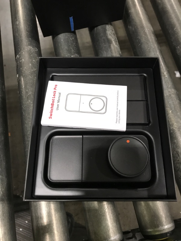 Photo 1 of SwitchBot WiFi Smart Lock Pro, Keyless Entry Door Lock, Smart Door Lock Front Door, Electronic Smart Deadbolt, Fits Your Existing Deadbolt in Minutes, Supports Matter, Alexa, Google and IFTTT