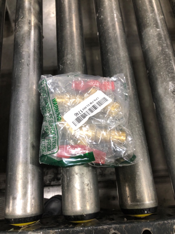 Photo 1 of LD Valve - Male Hose Bibb 1/2" MIP X 3/4" MHT For Garden Watering,1/4 Turn Shut Off Hose Bib with T-Handle (2-Pack)