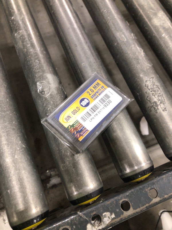 Photo 1 of June Gold 108 Pieces, 2.0 mm 4B Lead Refills, 90 mm Length, Extra Bold Thickness, Break Resistant Lead/Graphite