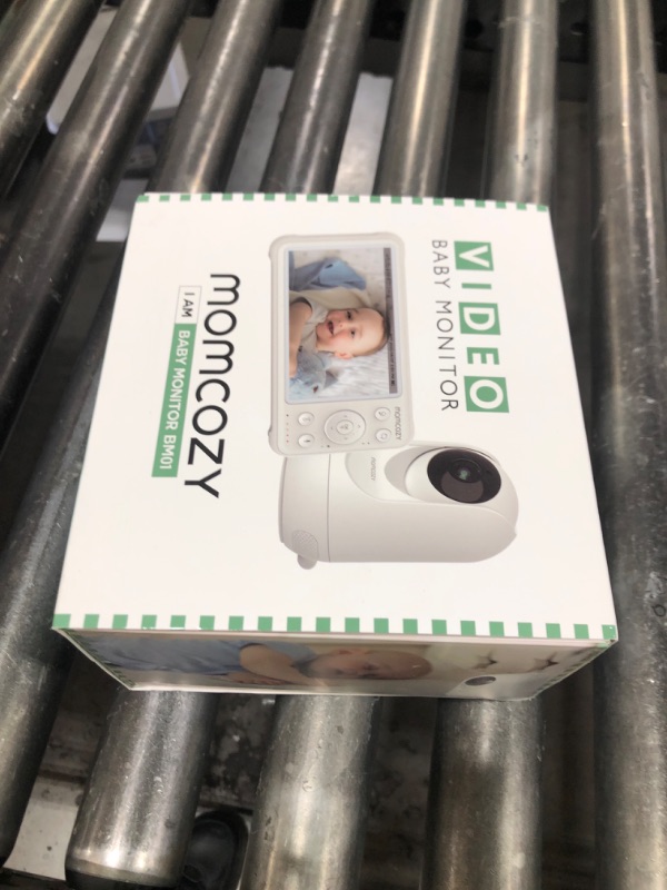 Photo 1 of Momcozy Video Baby Monitor, 1080P 5" HD Baby Monitor with Camera & Wall Mount, Infrared Night Vision, 5000mAh Battery, 2-Way Audio, Temperature Sensor, Lullabies, 960ft Range, Ideal for New Moms, BM01