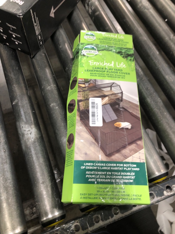 Photo 1 of Oxbow Enriched Life Large Play Yard Leakproof Floor Cover, Essential for Rabbit Cage, Guinea Pig Cage Floor Cover, Bunny Supplies, Guinea Pig Stuff, Oxbow Animal Health, Rabbit Playpen Must Have